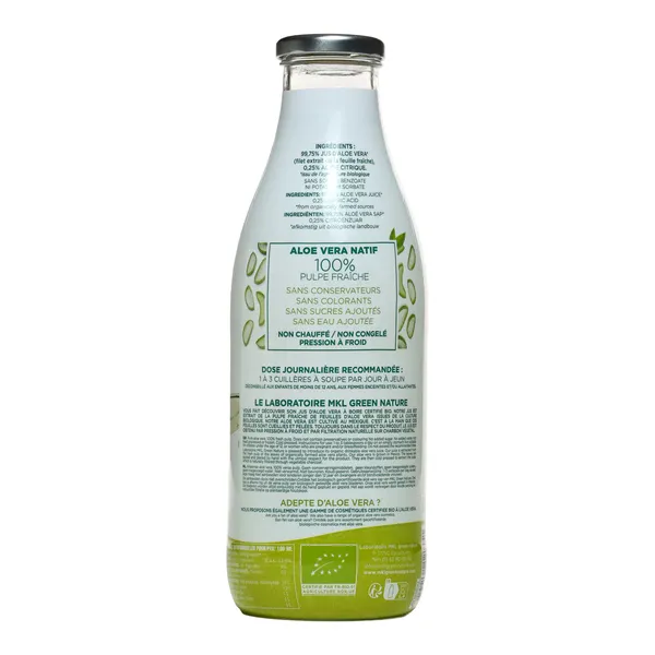 MKL Aloe vera bio Jus à boire