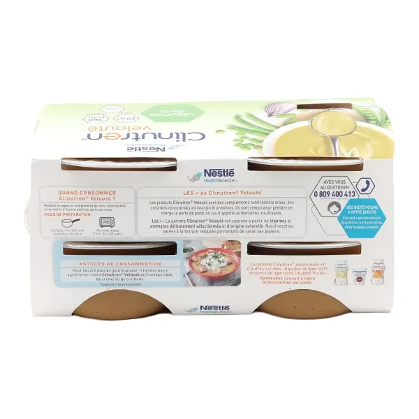 Clinutren Velouté soupe hyperprotéinée et hypercalorique