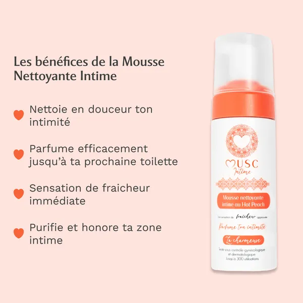 Musc Intime Mousse nettoyante