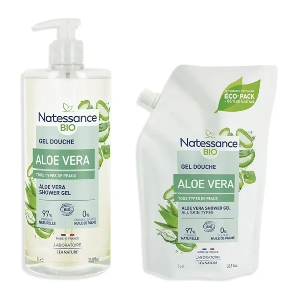 Natessance gel douche douceur bio
