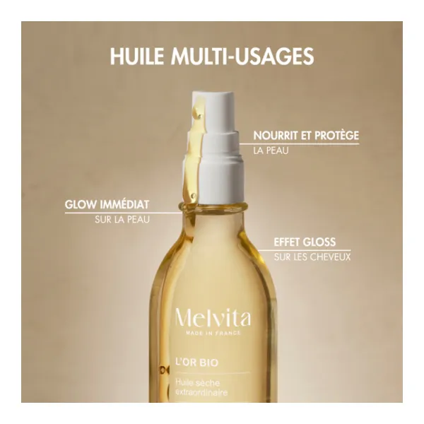Melvita L'or bio Huile sèche extraordinaire