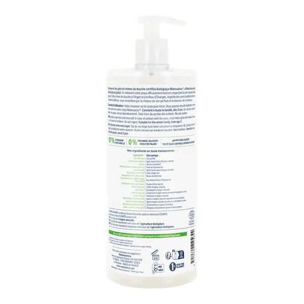 Natessance Crème de douche bio