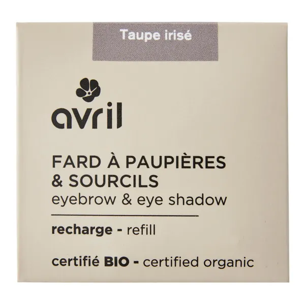 Avril Fard à paupières et sourcils bio