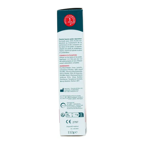 Flexitol Baume réparateur Pieds et talons crevassés
