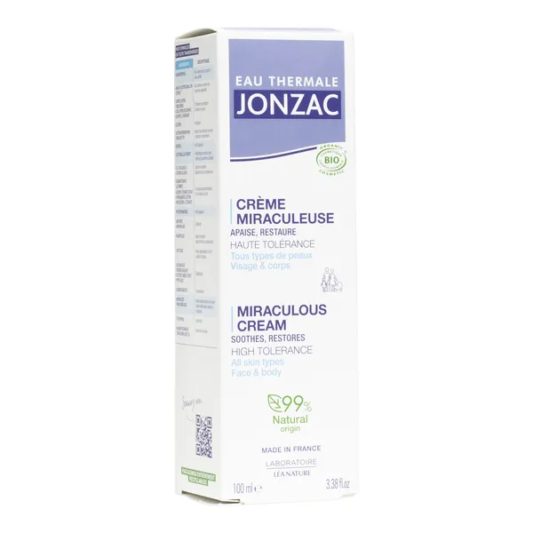 Jonzac Reactive Control Crème miraculeuse Bio
