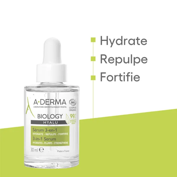 A Derma Biology Hyalu Sérum 3 en 1 Bio