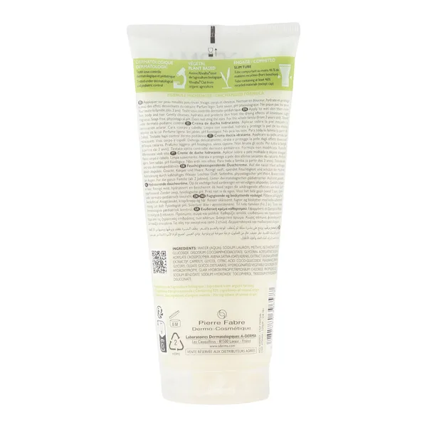 A Derma crème douche hydratante