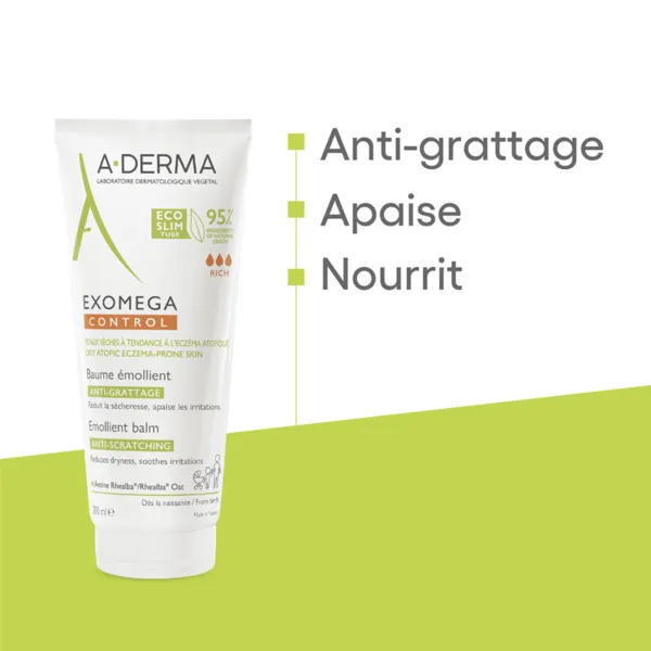 A Derma Exomega Control baume émollient