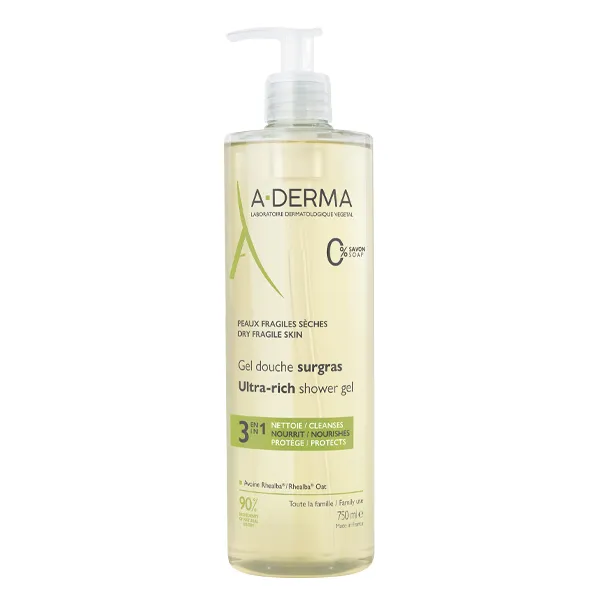 A Derma gel douche surgras