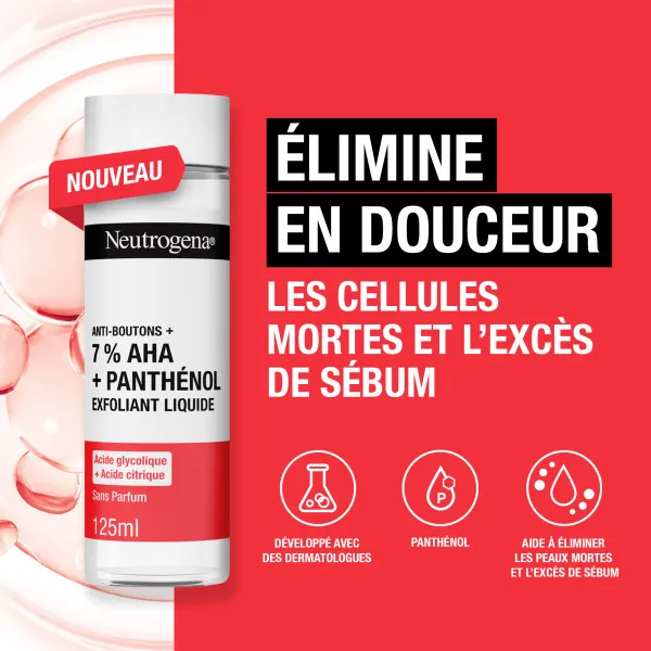 Neutrogena Anti-boutons+ Exfoliant visage