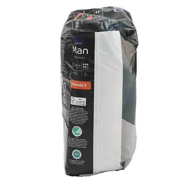 Abena Man Premium Formula 2 Protections anatomiques 5 gouttes