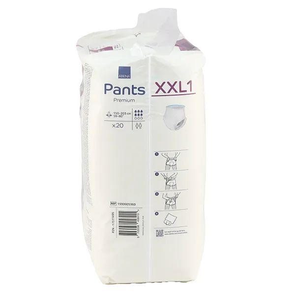 Abena Pants premium culottes absorbantes bariatriques 6 gouttes