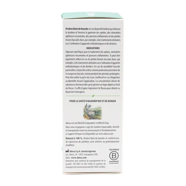 Aboca Oroben Bain de bouche