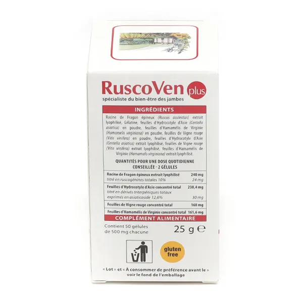 Aboca RuscoVen plus gélules