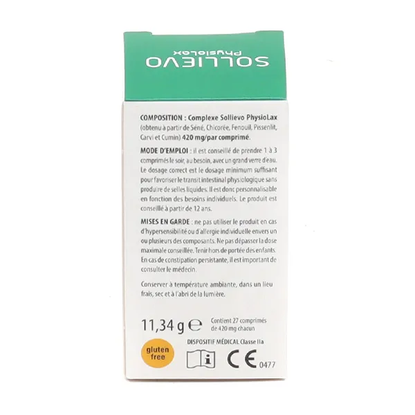 Aboca Sollievo Physiolax comprimés