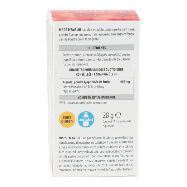 Aboca Vitamin C Naturcomplex comprimés à croquer