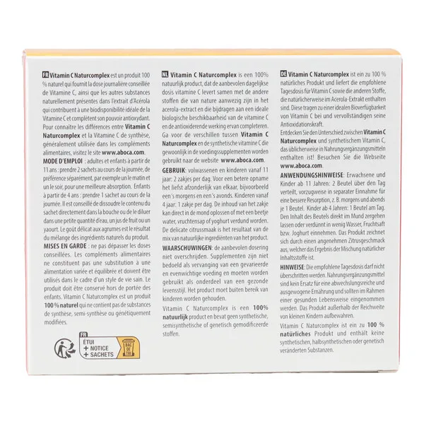 Aboca Vitamin C Naturcomplex sachets