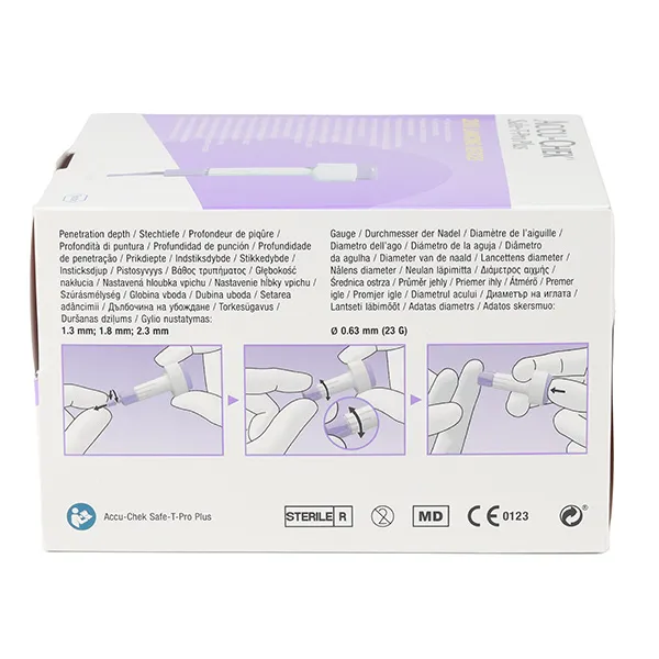 Accu Chek Safe-T-Pro Plus autopiqueurs