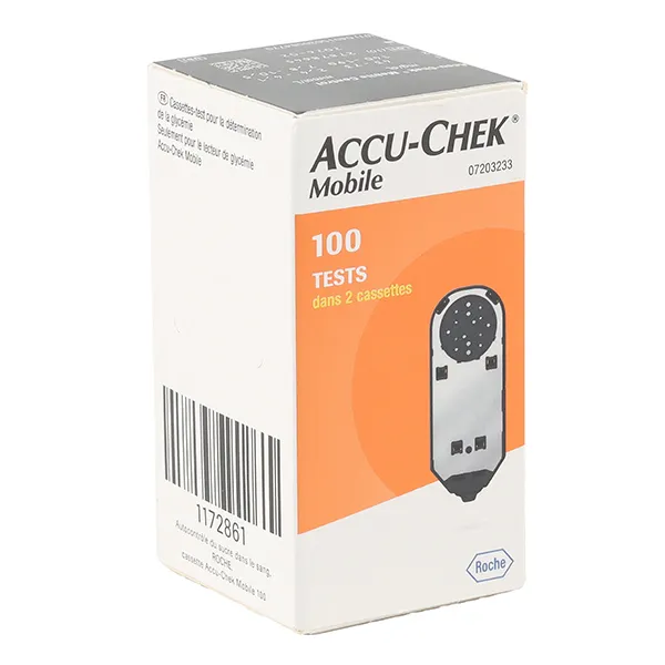 Accu Chek Mobile cassette de 50 tests