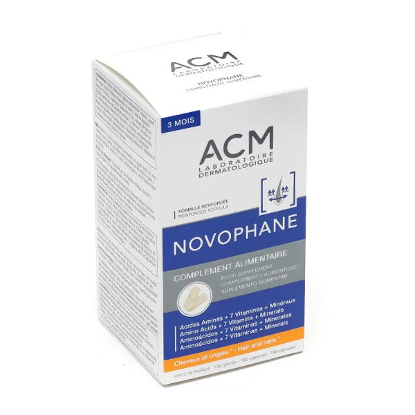 ACM Novophane cheveux et ongles gélules