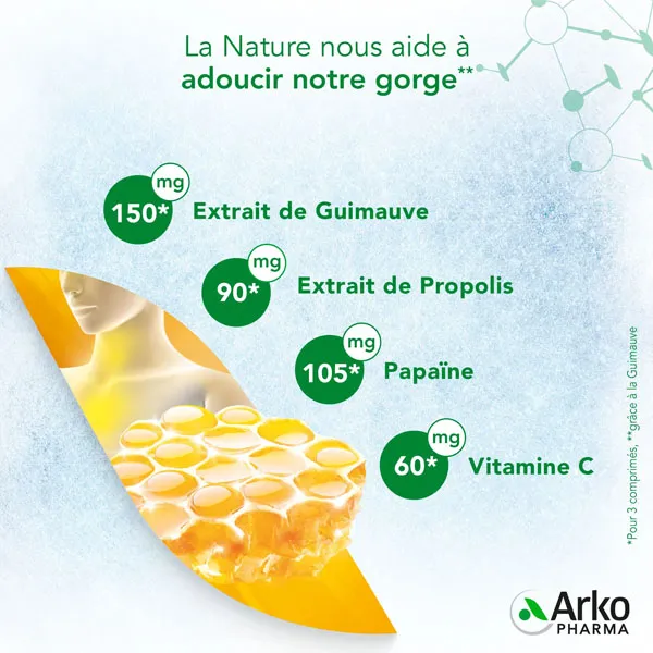 Activox Propolis miel citron comprimés