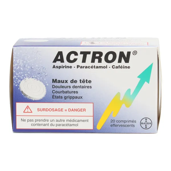 Actron comprimé effervescent