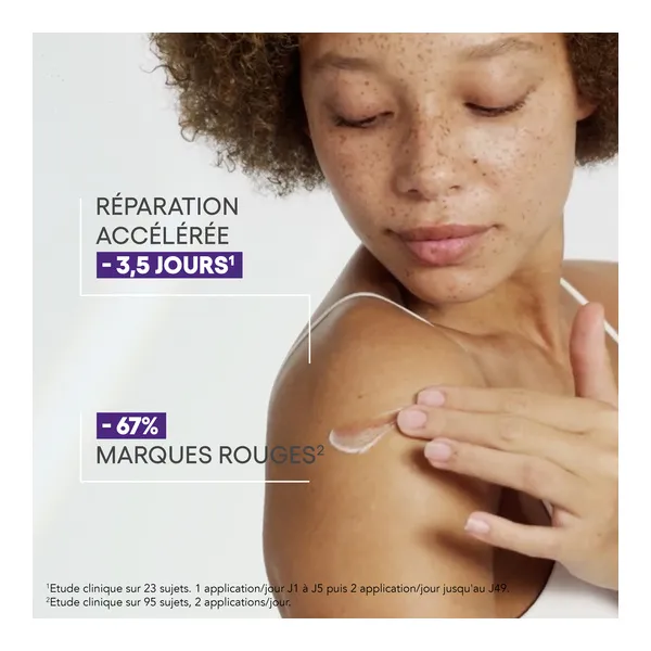 A Derma Epitheliale AH Ultra Crème réparatrice  anti marques SPF 50+