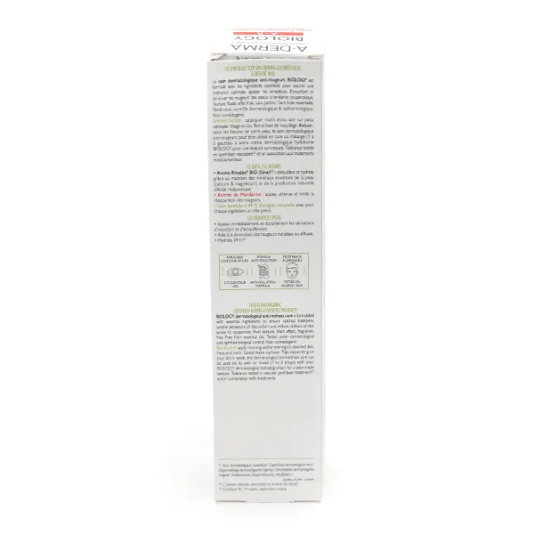 A Derma Biology AR Soin dermatologique anti-rougeurs Bio