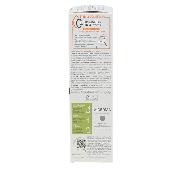 A Derma Exomega Allergo baume émollient