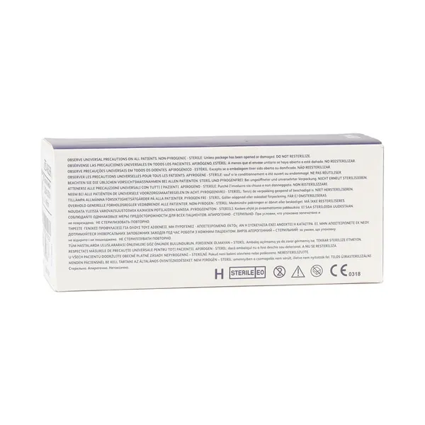 Aiguille ponction lombaire 22 G BD Yale 25 unités