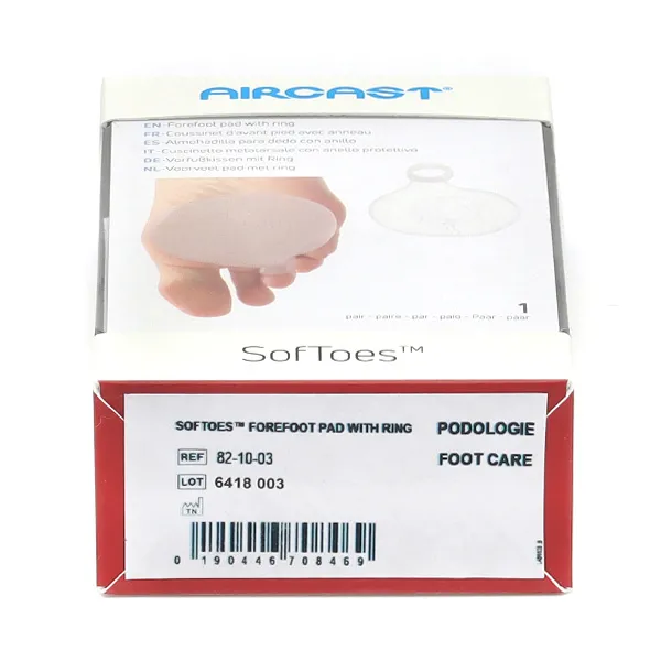 Aircast SofToes coussinet d'avant pied avec anneau