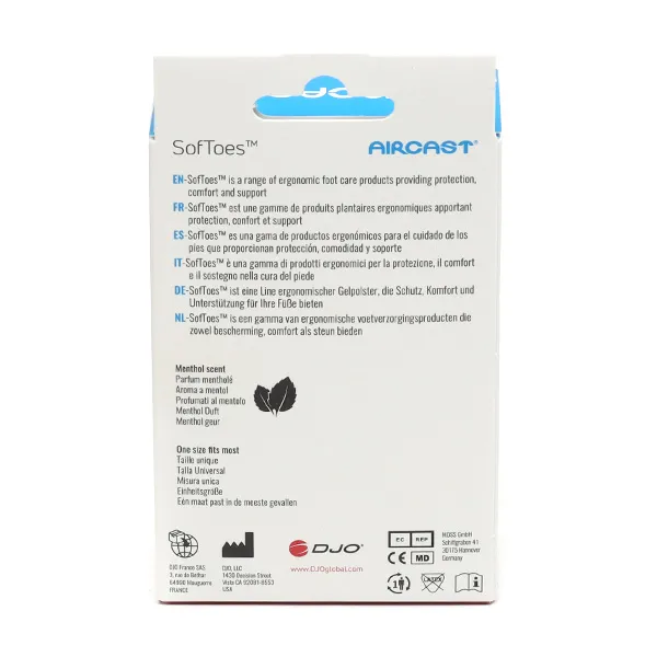 Aircast SofToes coussinet d'avant pied avec anneau