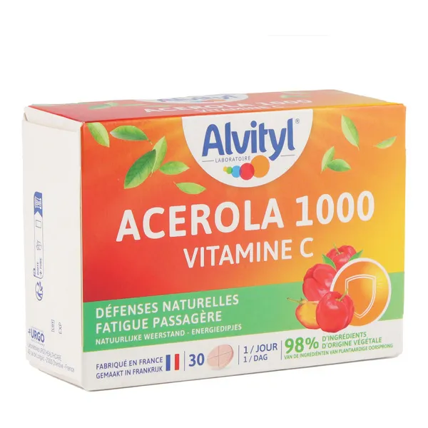 Alvityl Acerola 1000 comprimés à croquer