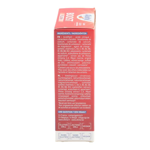 Alvityl Boost Flash comprimés effervescents