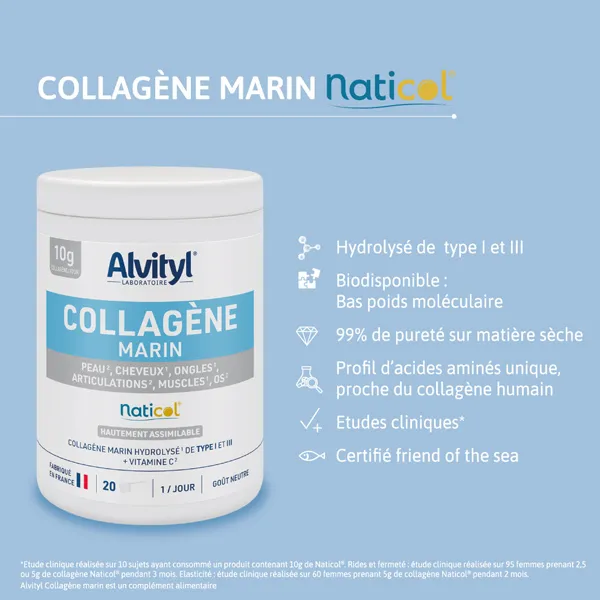 Alvityl collagène marin poudre