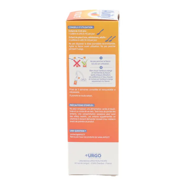 Alvityl Vitalité sirop multivitaminé