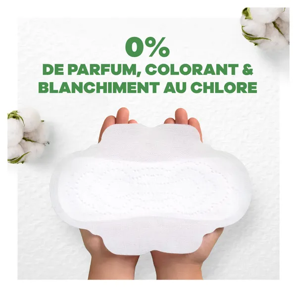 Always Cotton Protection Serviette hygiénique Long Bio