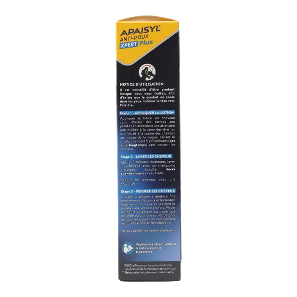 Apaisyl Xpert Plus Lotion anti-poux et lentes