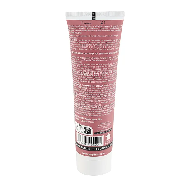 Argiletz Masque visage Argile Rose