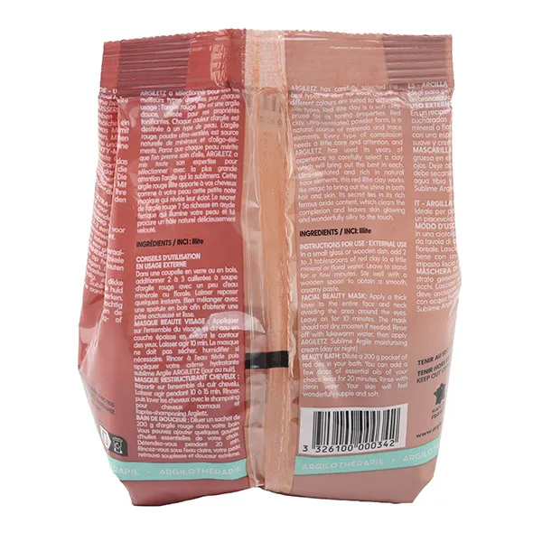 Argiletz Argile rouge en poudre