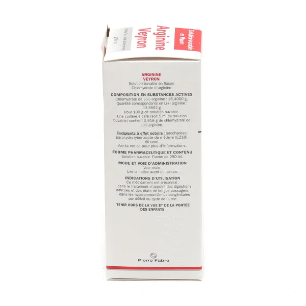Arginine Veyron solution buvable