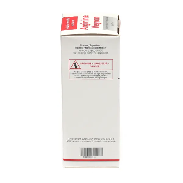 Arginine Veyron solution buvable