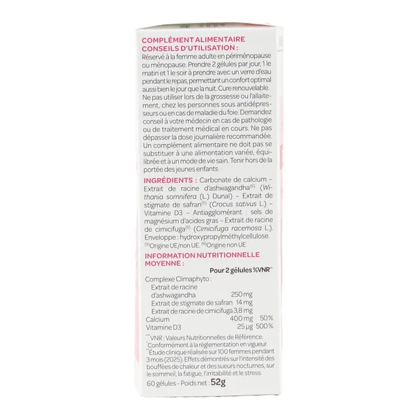 Arkofemina Confort ménopause gélules