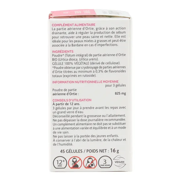 Arkogélules ortie Bio gélules