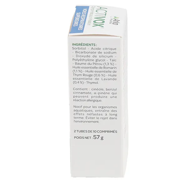 Activox Inhalation comprimés