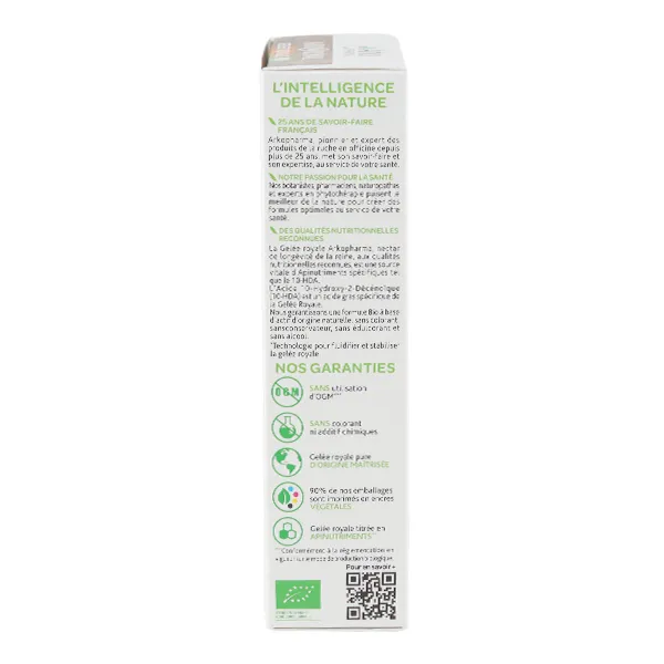 Arkoroyal Gelée royale Bio 2500 mg ampoules