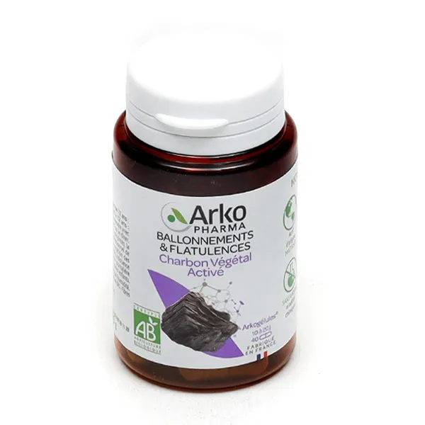 Arkogélules Charbon végétal activé Bio