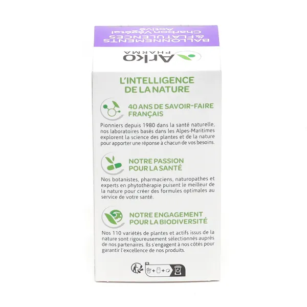 Arkogélules Charbon végétal activé Bio