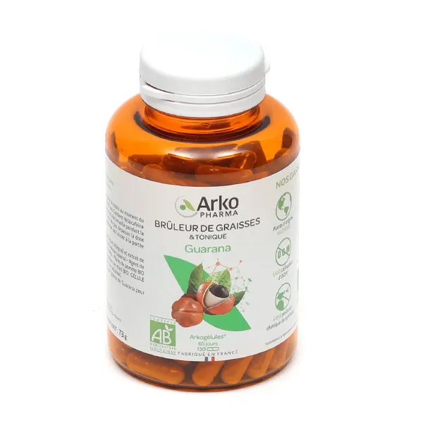 Arkogélules guarana Bio