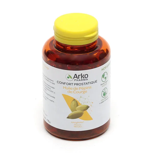 Arkogélules huile de pépins de courge capsules